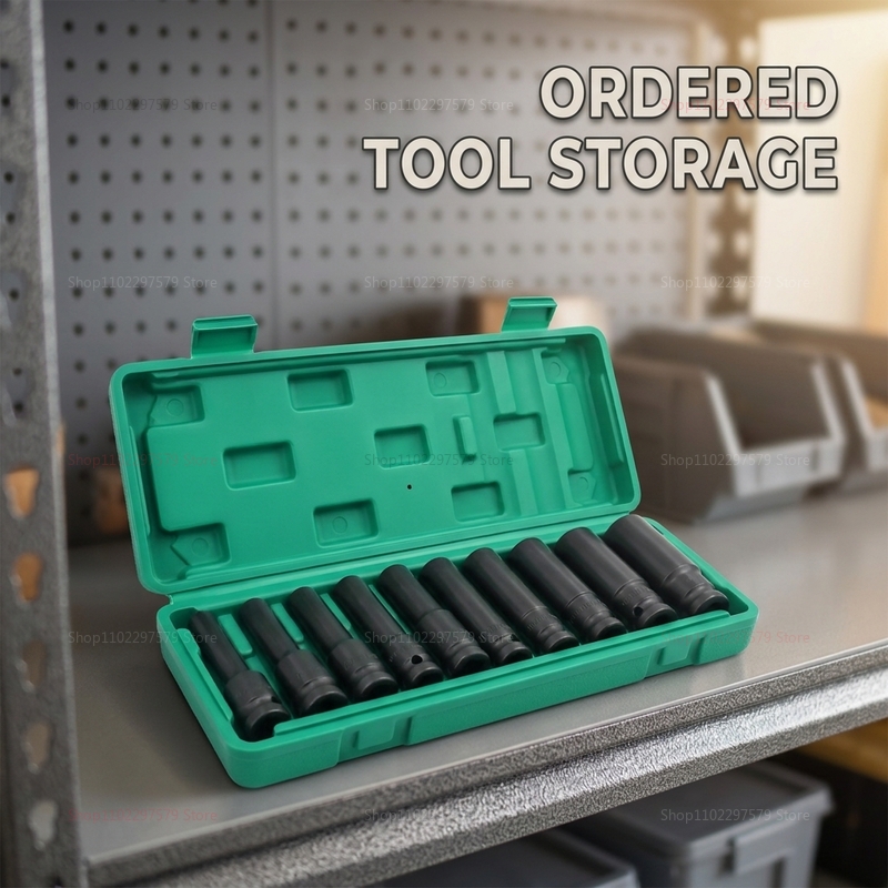 10pcs Socket Wrench Set 8-24mm - Hand Tools In Workshop review and price